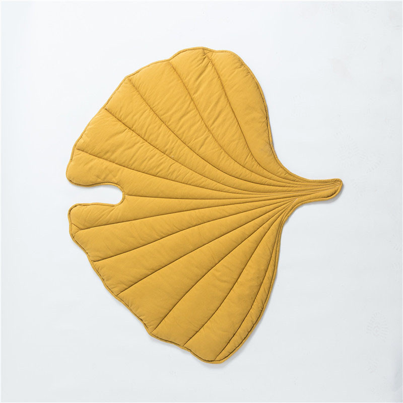 New Product Multifunctional Leaf Shaped Floor Mat Carpet Children'S Blanket