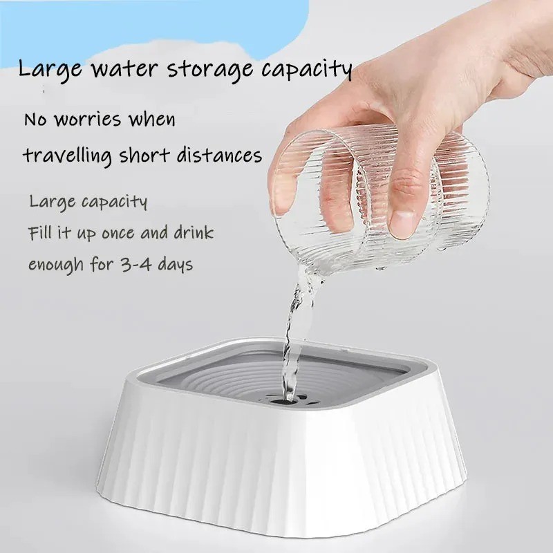 Pets Dog Cat Bowl Floating Bowl Water Drinker