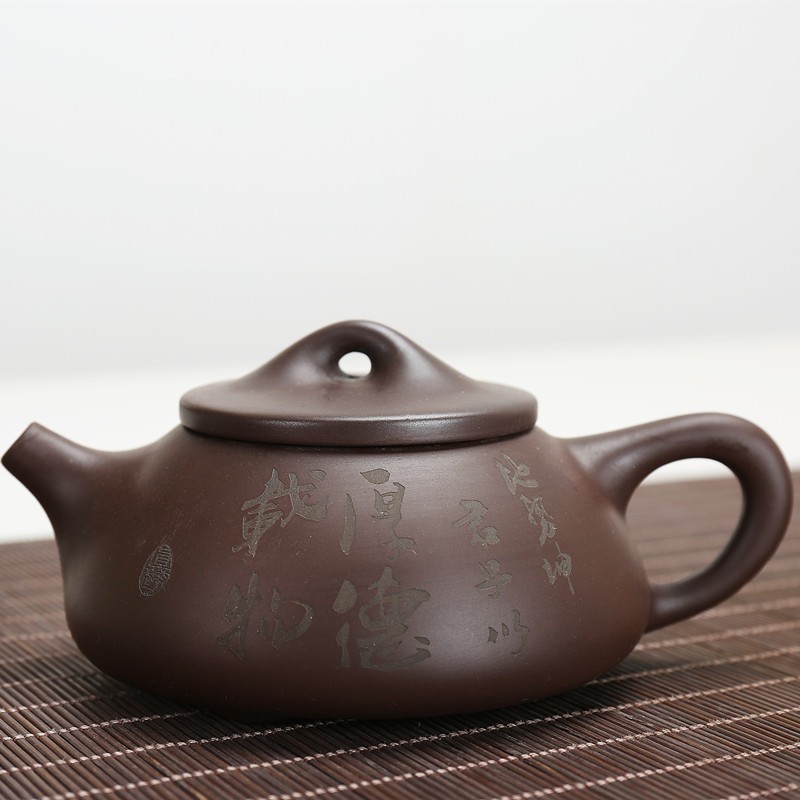 Handmade Fashion Personalized Purple Clay Pot