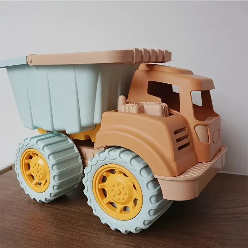 KIDNOAM Youngsters' Blue PP Beach Toy Dump Truck