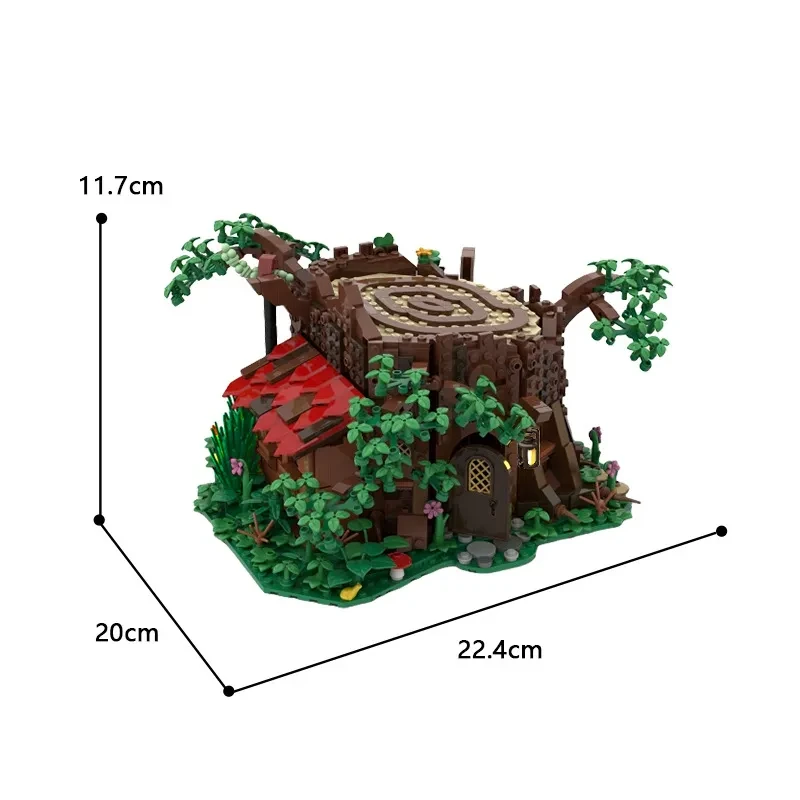 Building Blocks Fairy Cottage Forest Building Model Toy