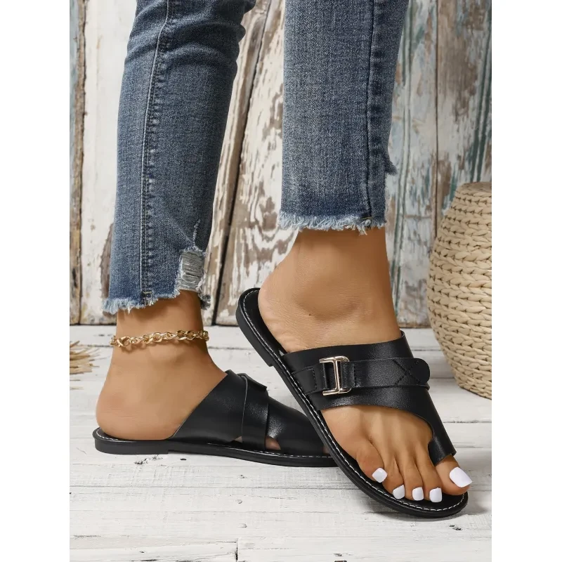 Fashion Flat Heel Leisure Women's Slippers