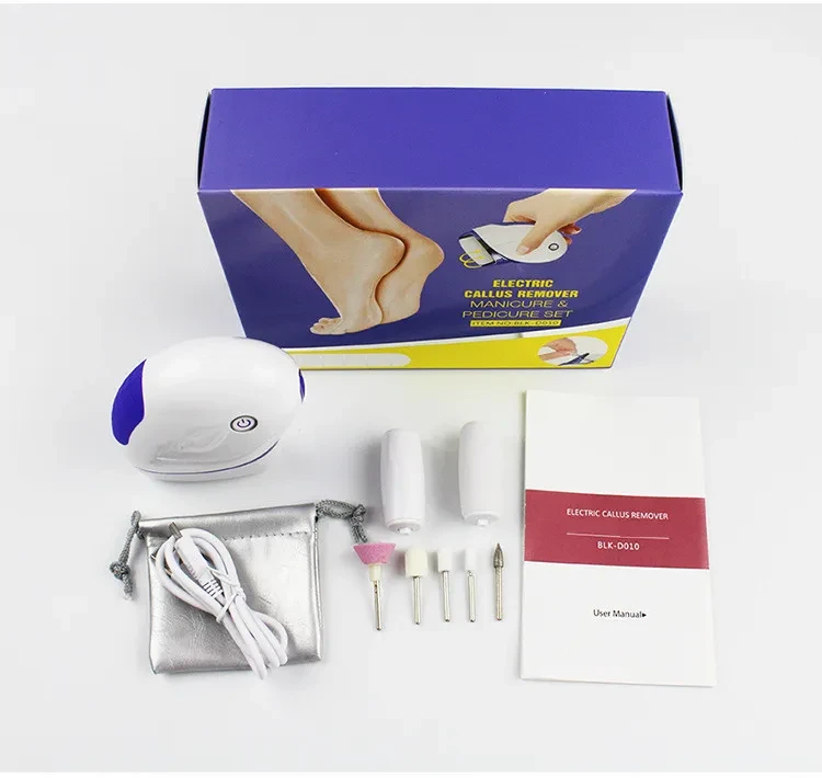 Electric foot grinder.