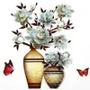 3D Stereo Simulation Vase Wallpaper Refrigerator Sticker