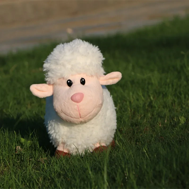 Cute Soothing Little Cartoon Sheep Doll