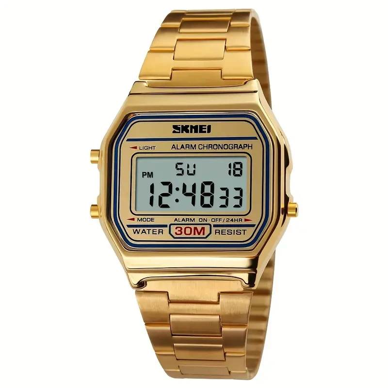 SKMEI Multifunctional Waterproof Timing Electronic Watch