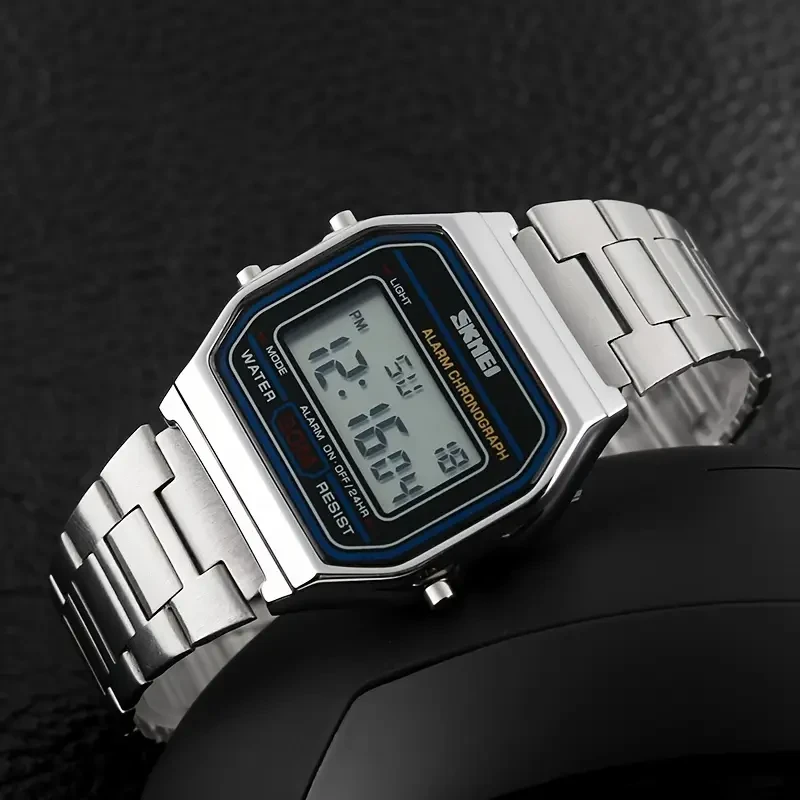 SKMEI Multifunctional Waterproof Timing Electronic Watch