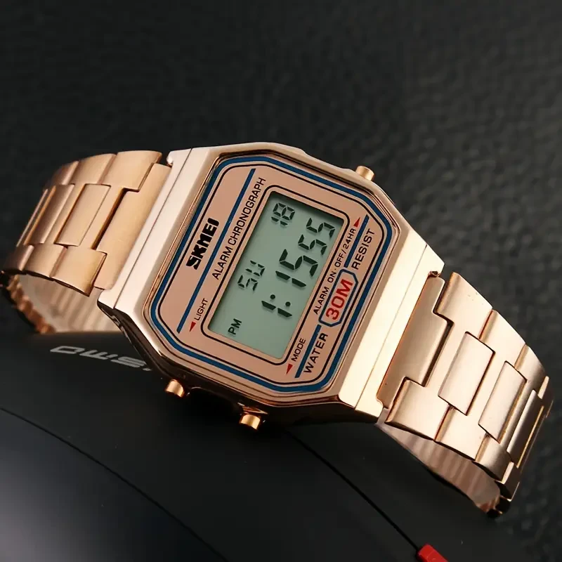 SKMEI Multifunctional Waterproof Timing Electronic Watch
