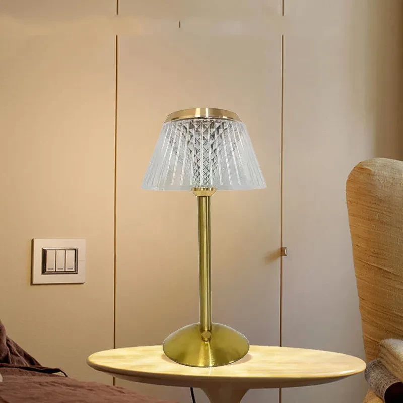 Romantic Diamond Bar Restaurant Table Lamp Creative Crystal Atmosphere
