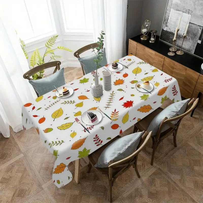 Thanksgiving Celebration Tablecloth - Featuring Turkey And Pumpkin Designs