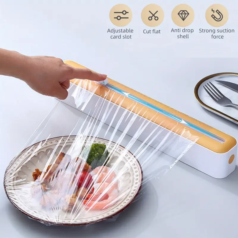 Easy-to-Use Kitchen Cling Film Cutter