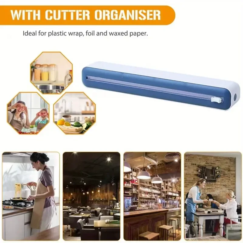 Easy-to-Use Kitchen Cling Film Cutter