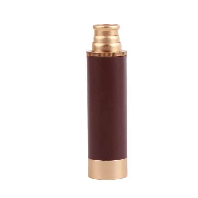Foldable retro monocular telescope for watching games, traveling, hiking, hunting, camping