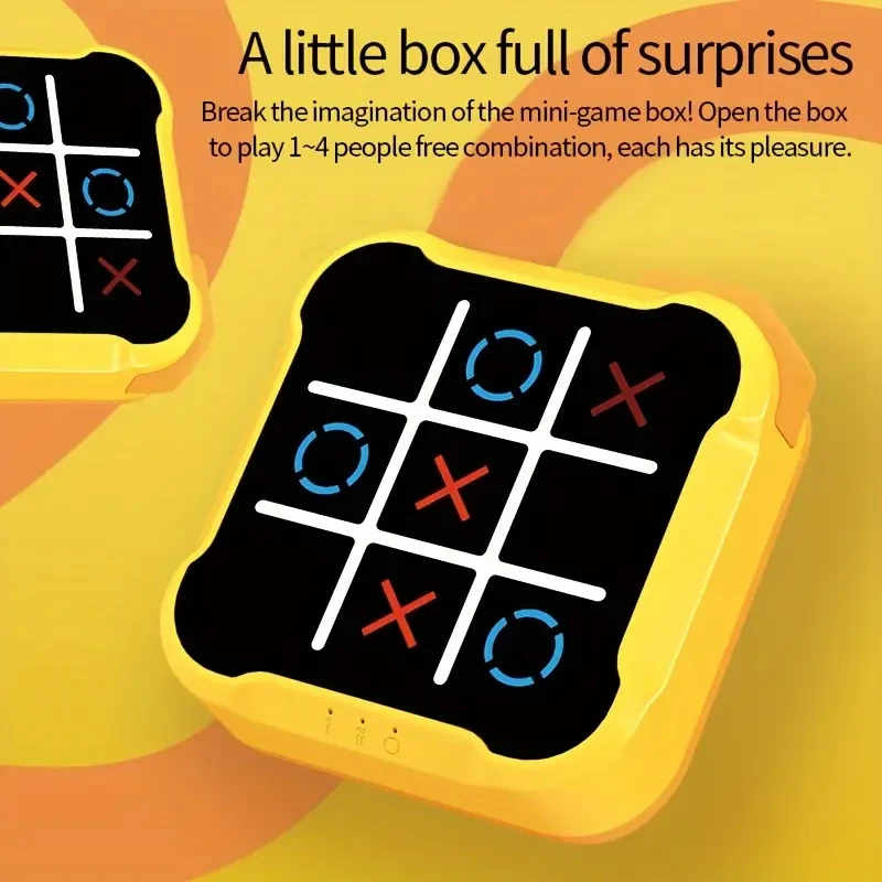 Portable Tic-Tac-Toe Game - Intermediate Skill Level