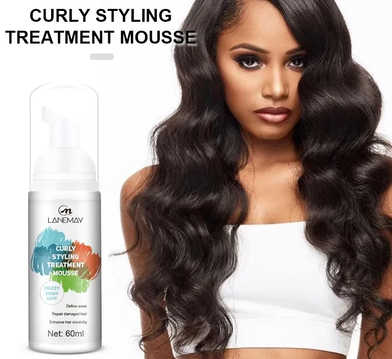 Curly Hair Shaping Mousse Moisturizing Anti-frizz