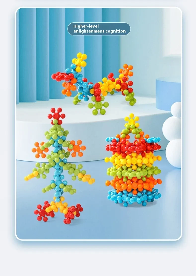 Early Childhood Education Oversized Plum Blossom Building Blocks