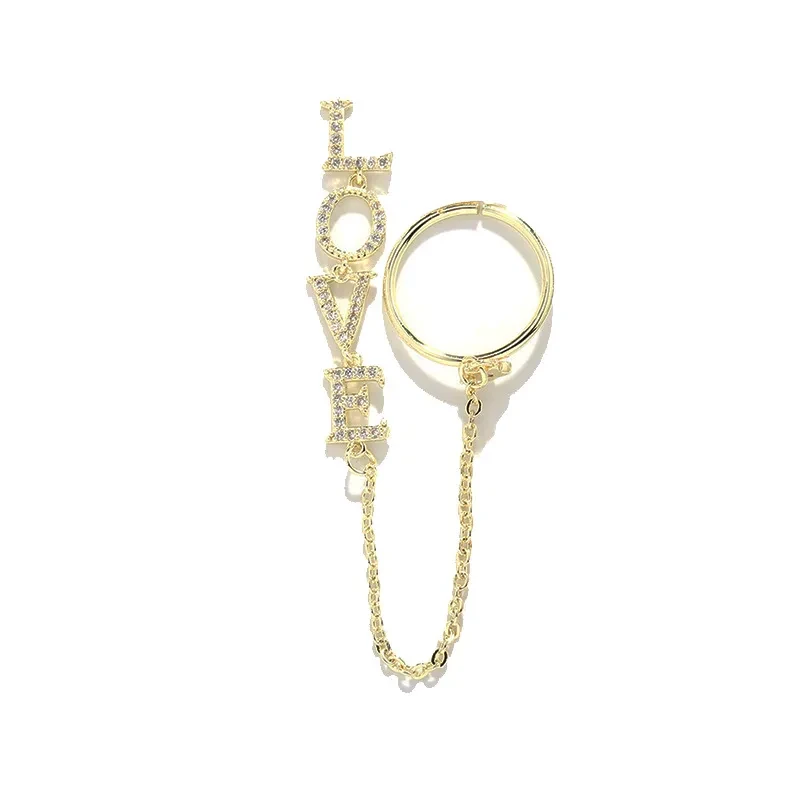 Love Chain Nail Decoration Accessories Manicure