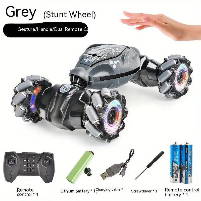 Gesture-Controlled Transforming Remote Control Car for Kids