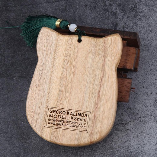 Camphorwood keyboard percussion instrument (Kalimba)