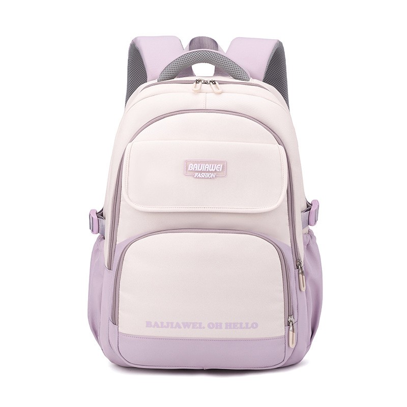 New Junior High School Backpack Girls Super Light