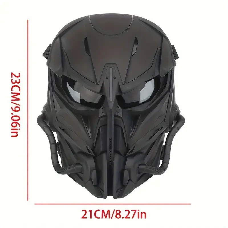 Breathable Tactical Full Face Mask for Airsoft, Paintball & CS Wargames