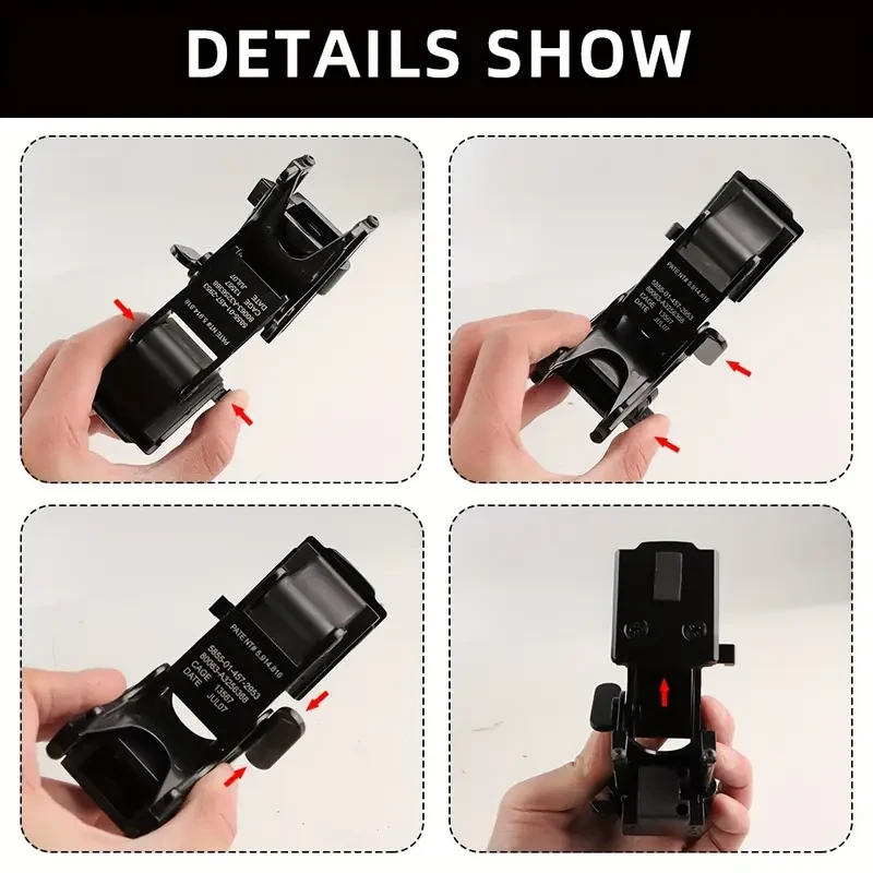 Tactical Night Vision Helmet Mount Rhino NVG PVS-14/PVS