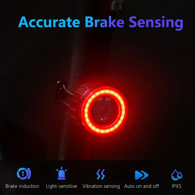 TWOOC Ultra-Bright 60Lumes Bike Tail Light