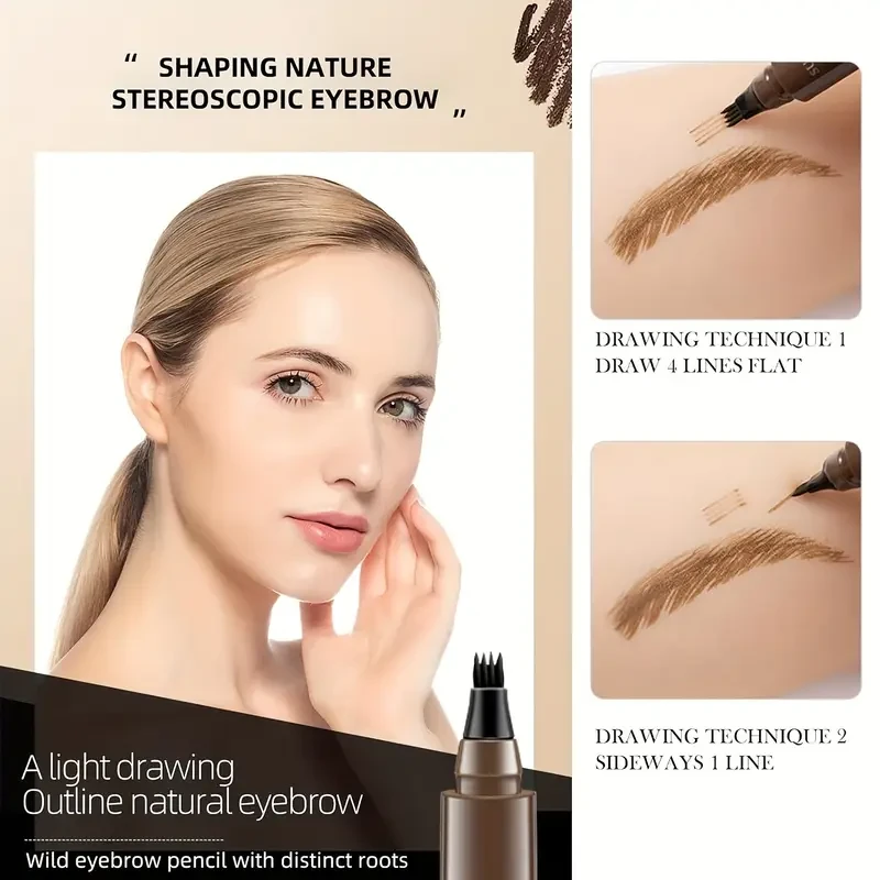 4-Tip Magic Eyebrow Pencil