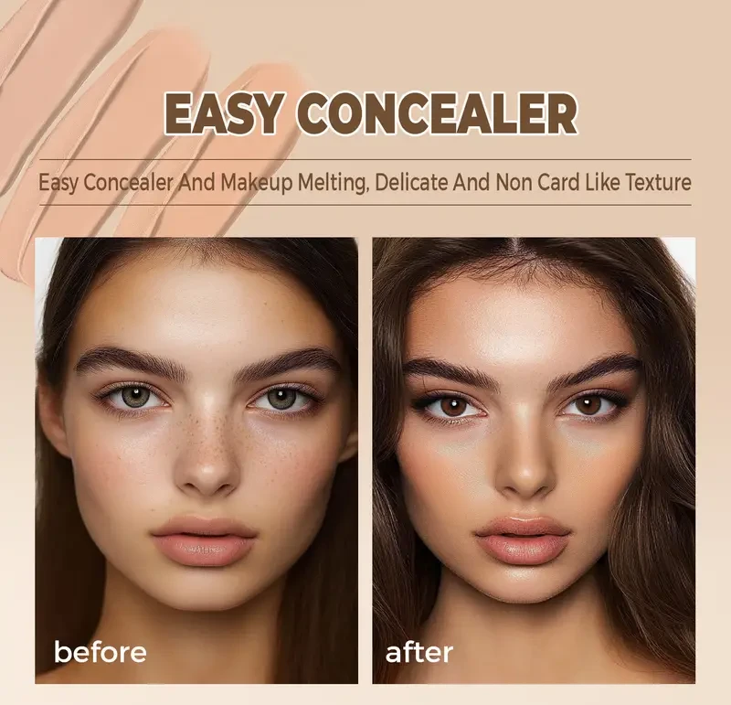 QIC Full Coverage Concealer Cream