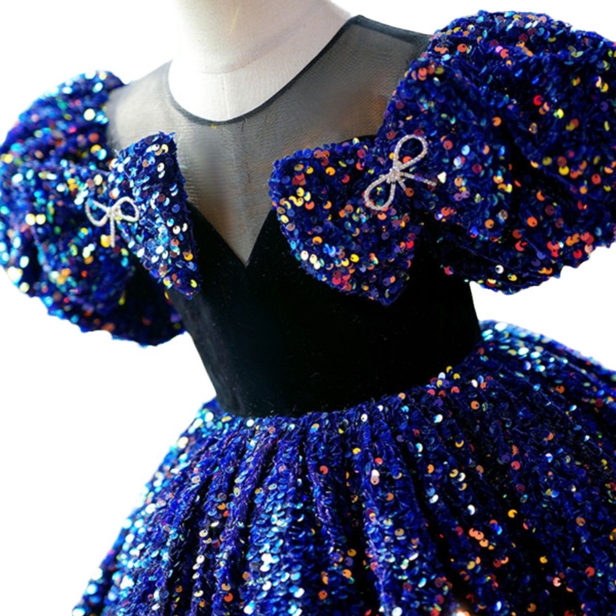 Children's Princess Dress Birthday Flower Girl Host Performance Costume