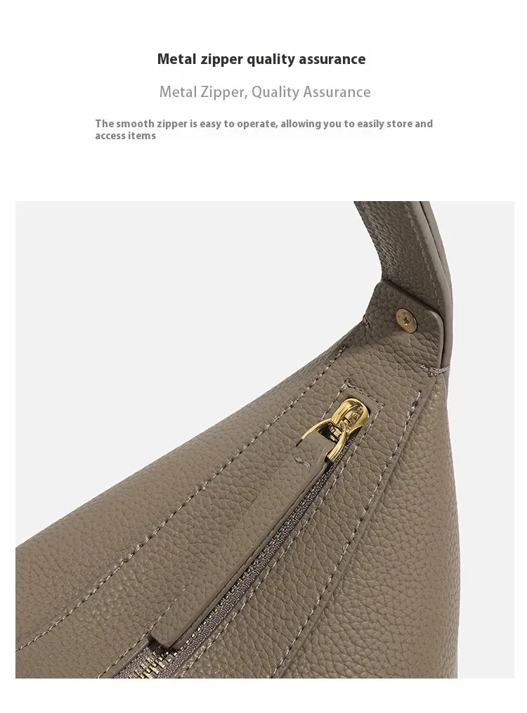 One Shoulder Versatile High-end Sensory Tote Bag