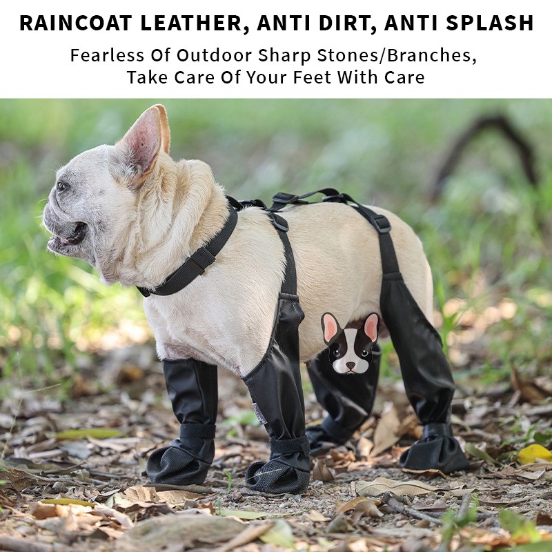 Dog Shoes Waterproof Adjustable Shoes for Dogs