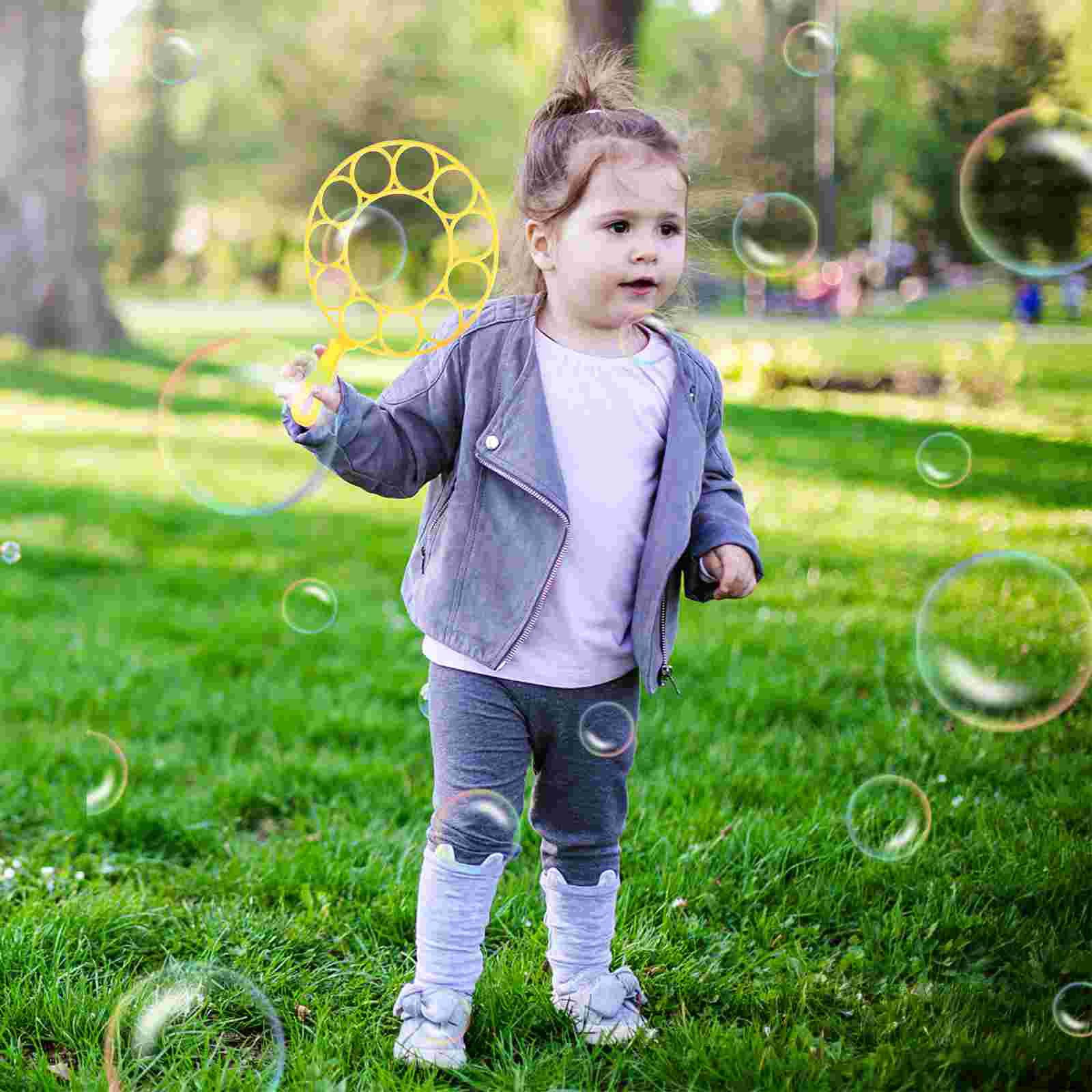 3-Piece Fortnite Bubble Tools Set - Blow Bubble Machine and Soap Bubble Presents for Kids