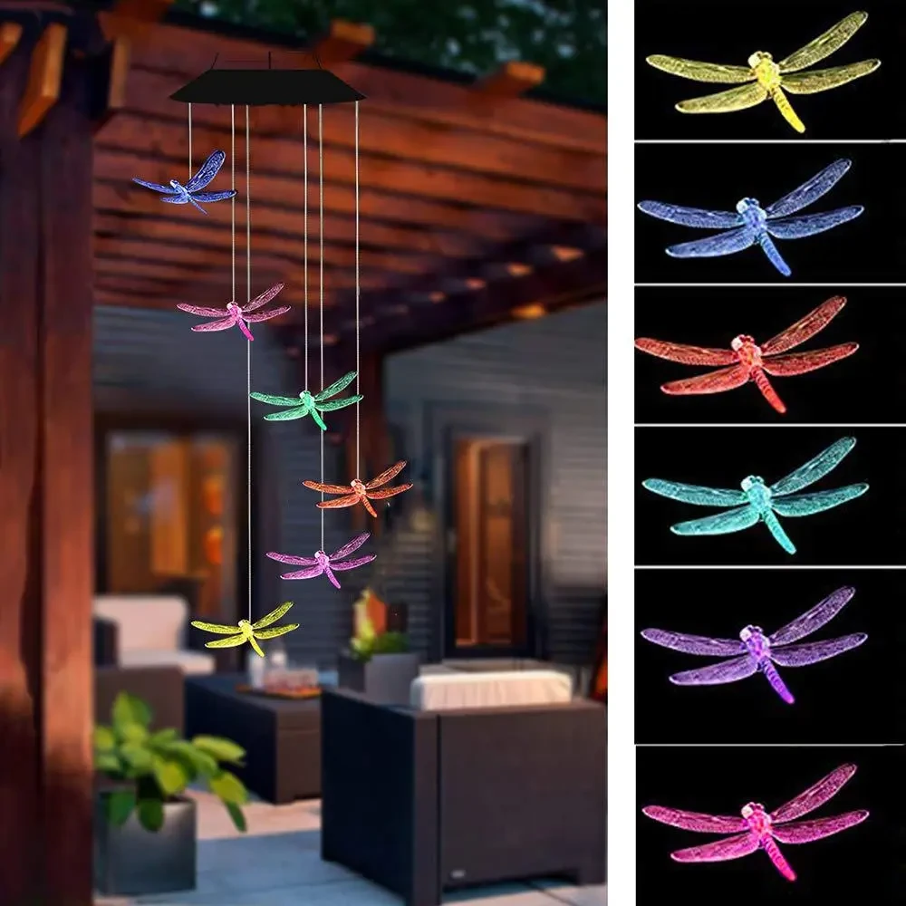 Solar Wind Bell Lamp LED Wind Bell Lamp