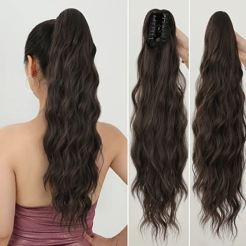 20-inch Claw Clip Ponytail Hairpiece