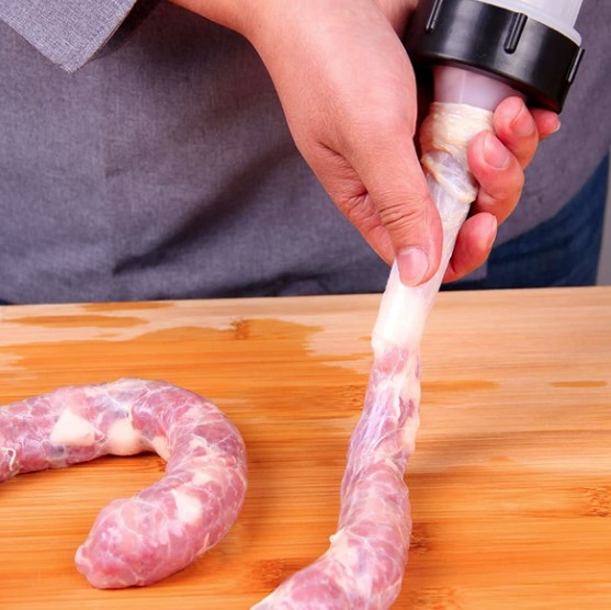 Home canned sausage machine