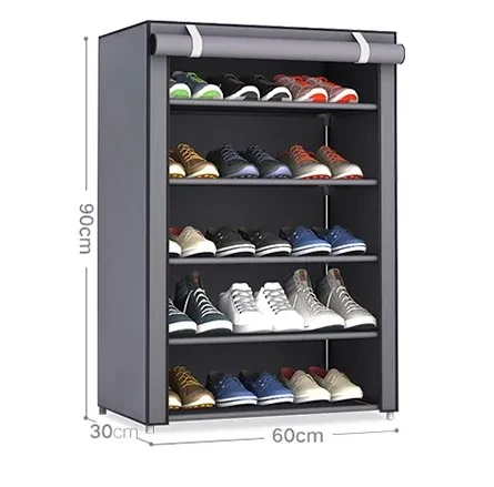 Dormitory Shoe Rack Dustproof Small Mini Space Saving