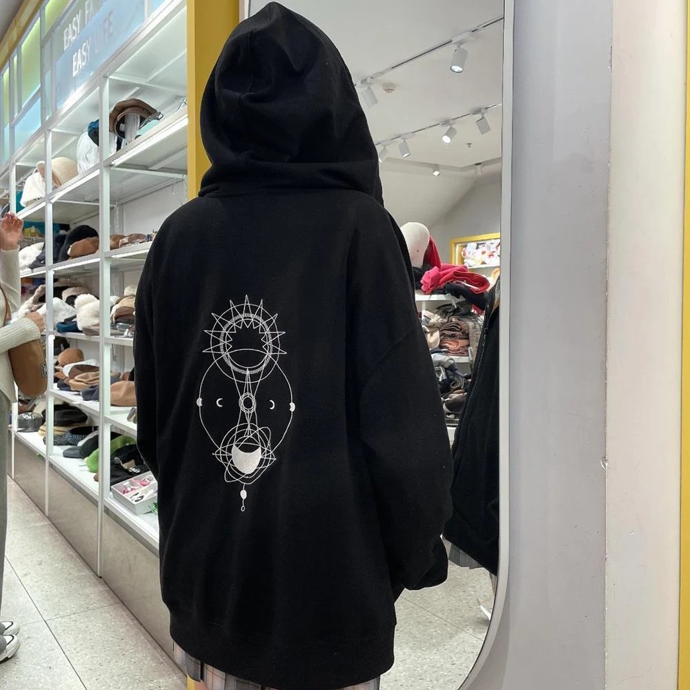 TV Series The Eclipse First Khaotung Cosplay Black Hoodie