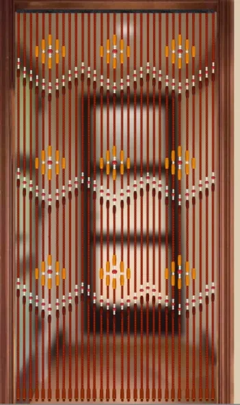 Bamboo Beaded Door Curtains