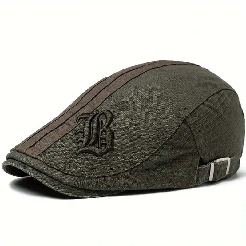 Spring Autumn Beret Men Flat Cap