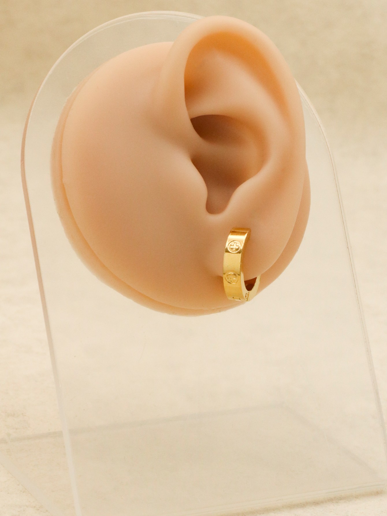 1 Pair/2pcs Top Quality Classic Stainless Steel Earrings