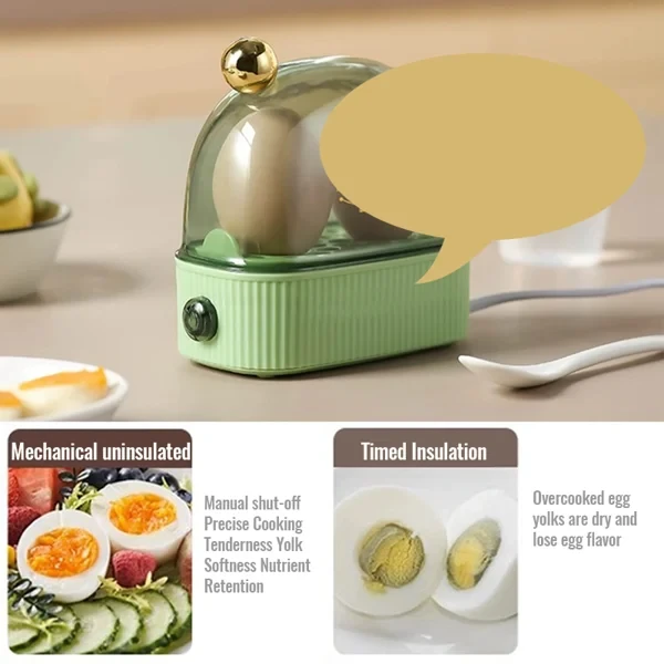 Automatic Power Off Rapid Egg Cooker