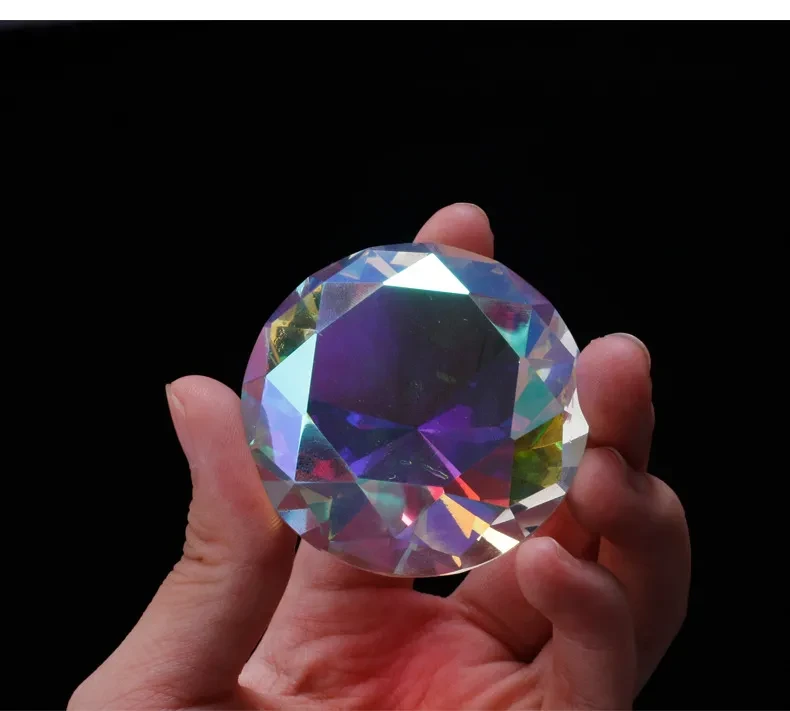 Magic Color Crystal Glasses Nail Art Diamond Stone Cover