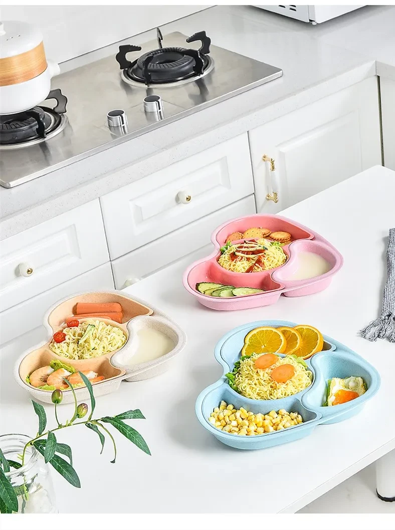 Baby food supplement tableware multifunctional dinner plate