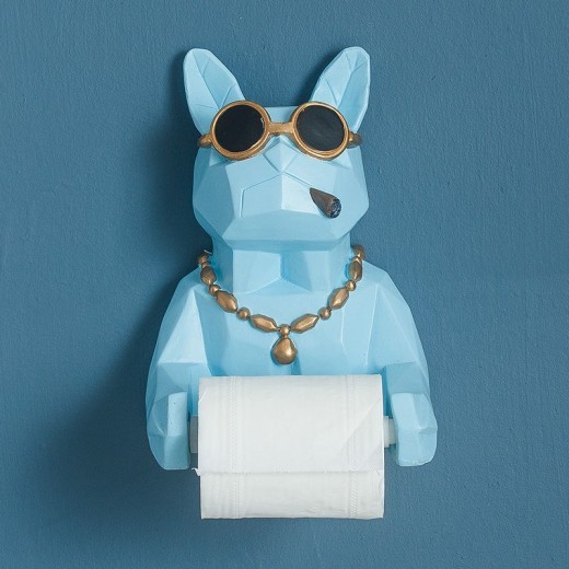Wall-mounted Bear Tissue Box