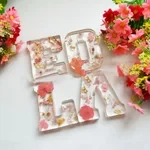 Floral Resin Night Light