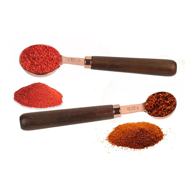 4-piece stainless steel rose gold coffee spoon