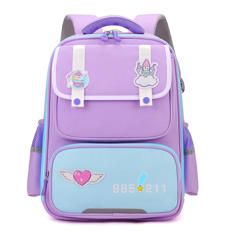 Children's Schoolbag British Style Lightweight And Wear-resistant