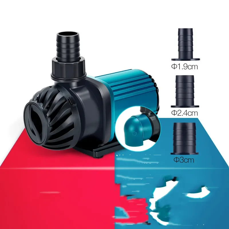 Ultra-quiet Fish Tank Circulating Water Pump Fish Pond Aquarium