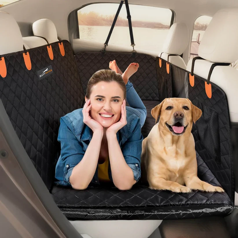 RuffRover 2.0 - Hard Bottom Dog Car Seat Protector